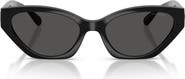 COACH 55mm Cat Eye Sunglasses