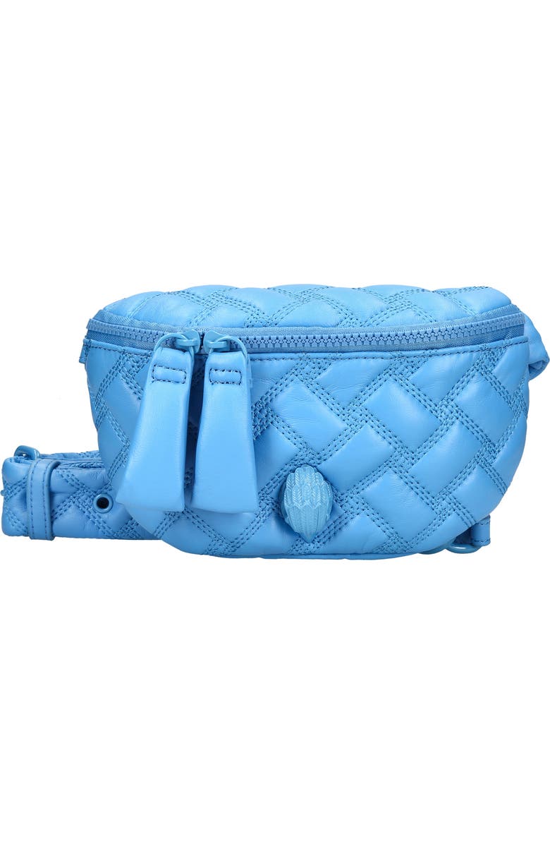 Kurt Geiger London Kensington Quilted Leather Belt Bag, Main, color,