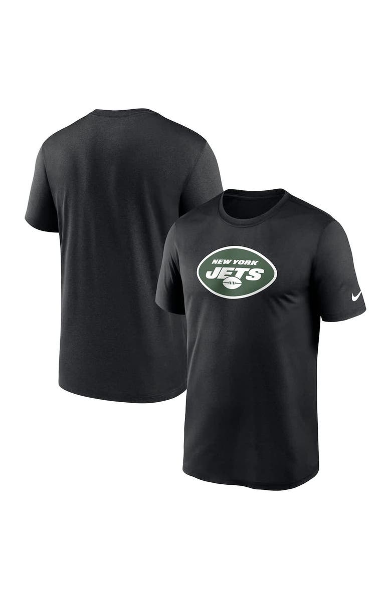 Nike Men's Nike Black New York Jets Primetime Legend Logo Performance T-Shirt, Alternate, color, Black