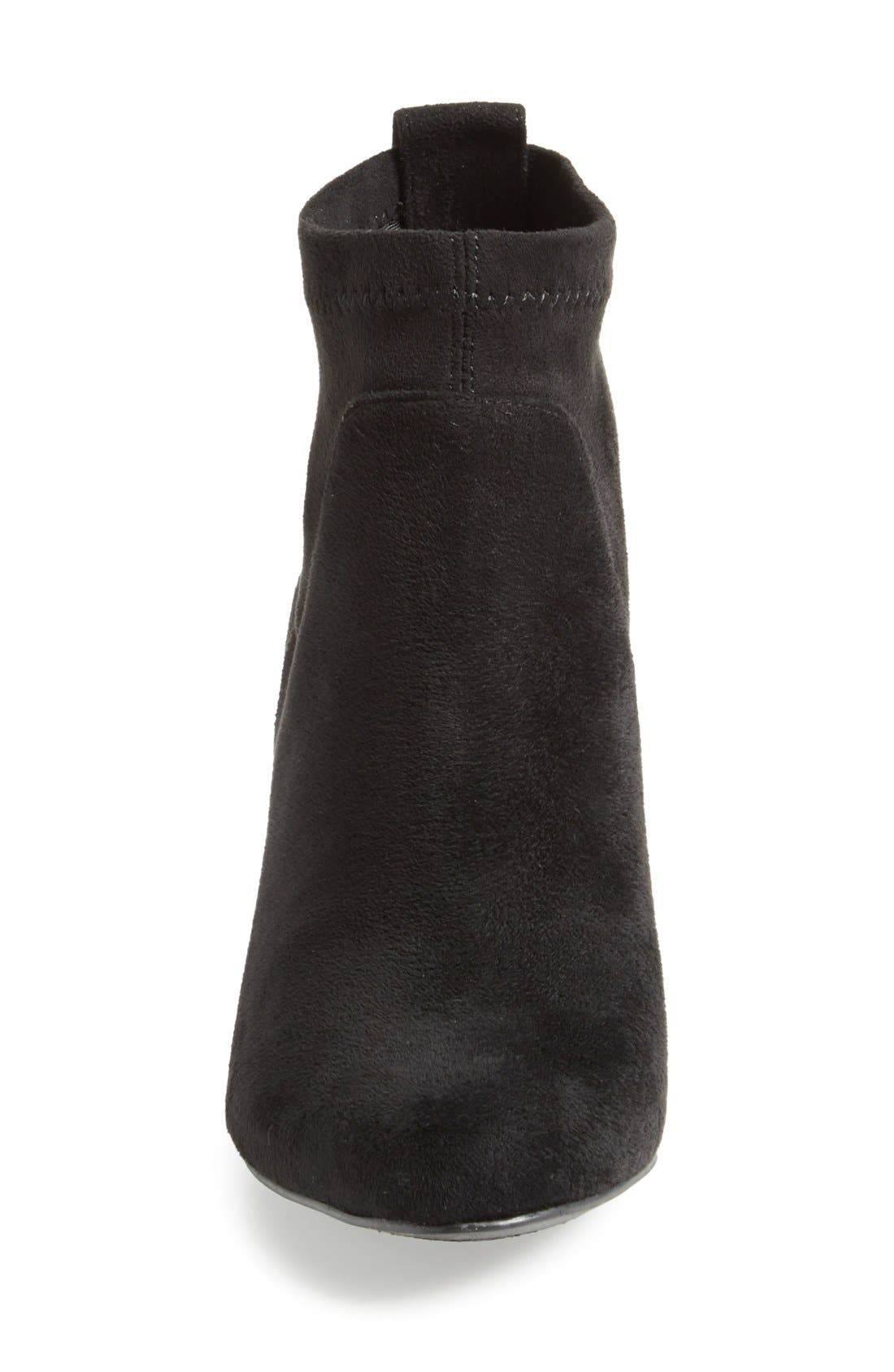 'Delilah' Ankle Bootie, Alternate, color, BLACK