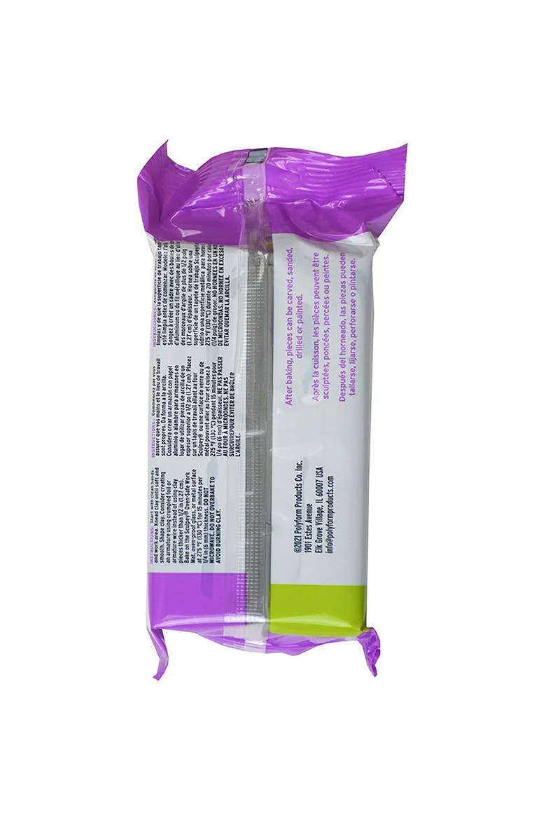 Super Sculpey Firm Clay Gray, 1lb Polymer, Alternate, color, Multicolored