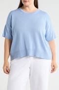 Eileen Fisher Crew Neck Knit Top