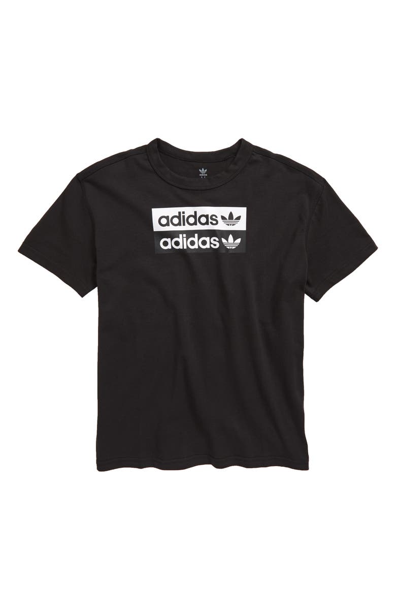adidas Originals adidas V-Ocal Graphic T-Shirt, Main, color, 