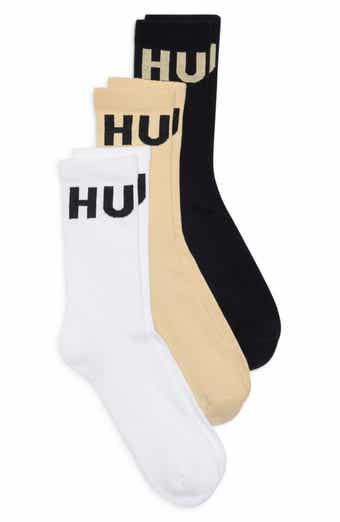 BOSS 3-Pack Iconic Logo Crew Socks