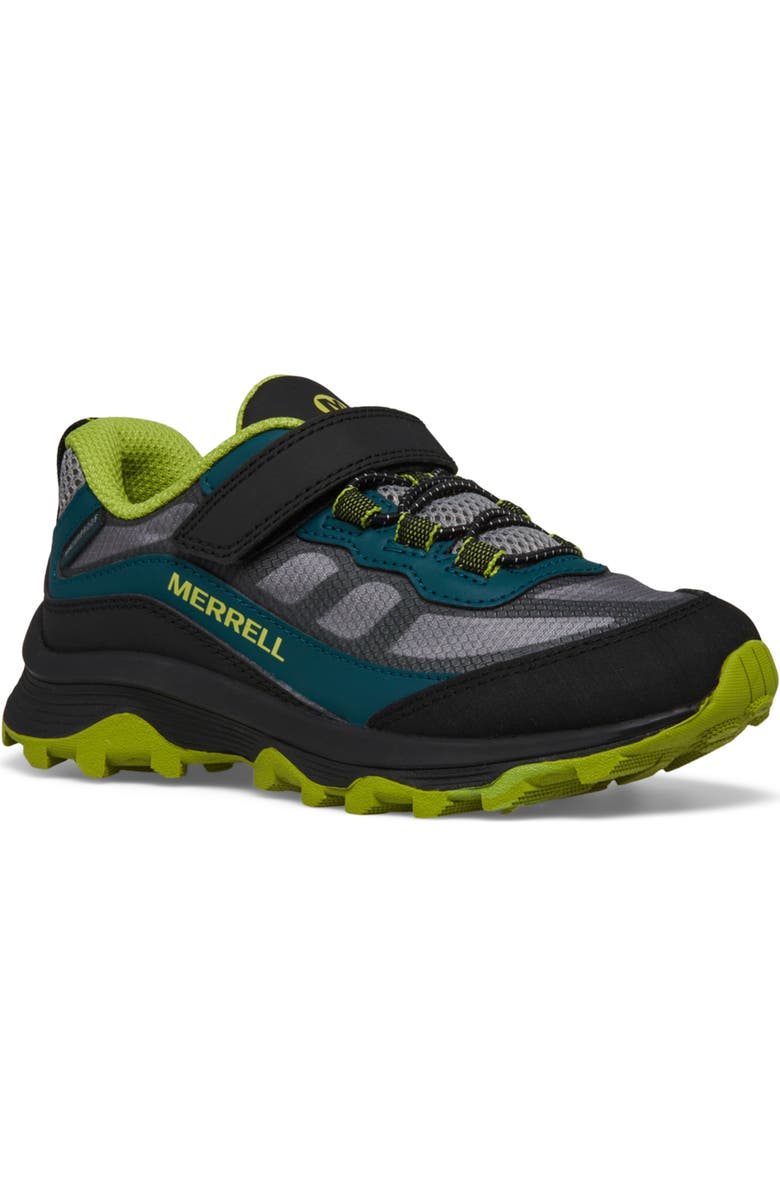 Merrell Kids' Moab Speed Waterproof Low Top Dual Closure Sneaker, Main, color,