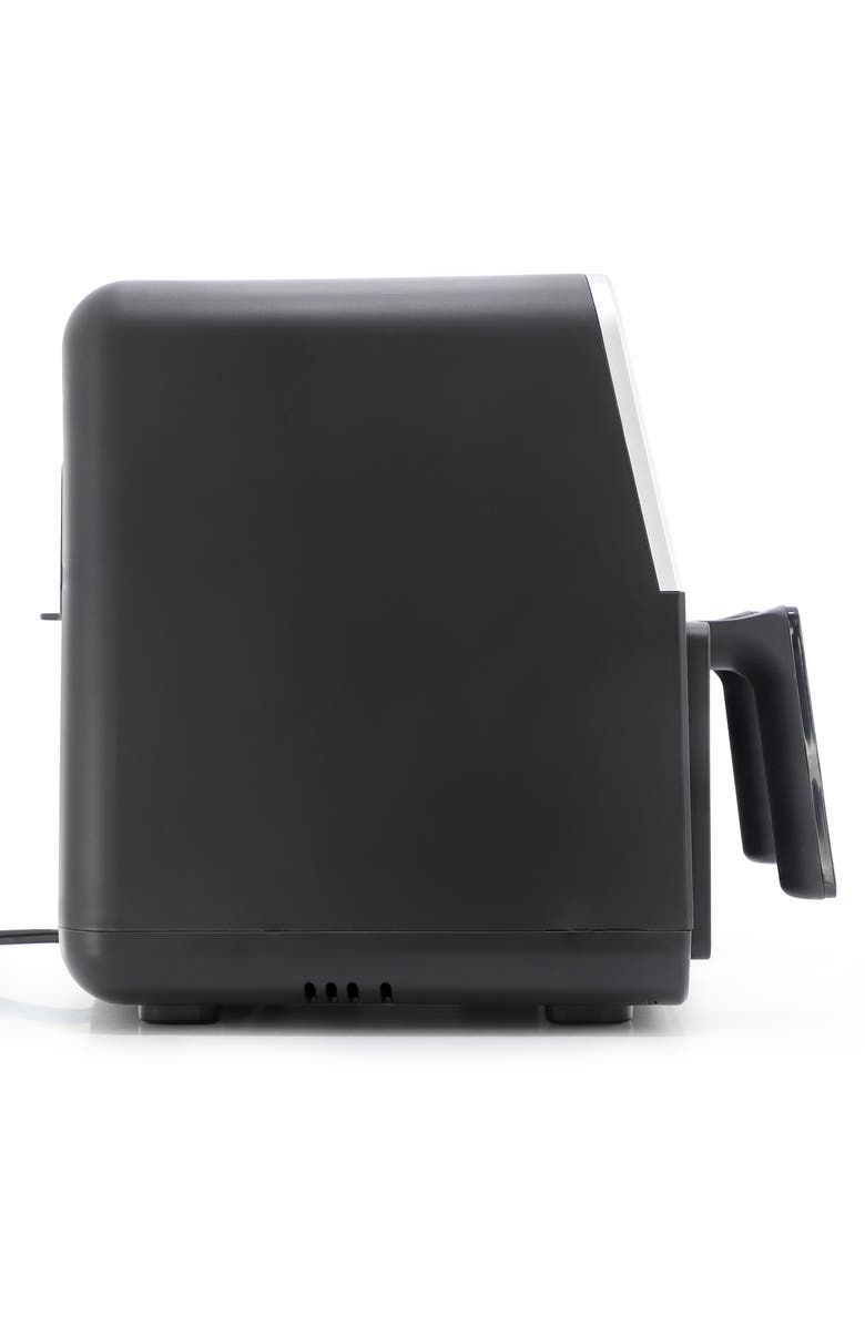 Megachef Dual 4.8 + 4.8 Quart Digital Electric Air Fryer, Alternate, color, Grey