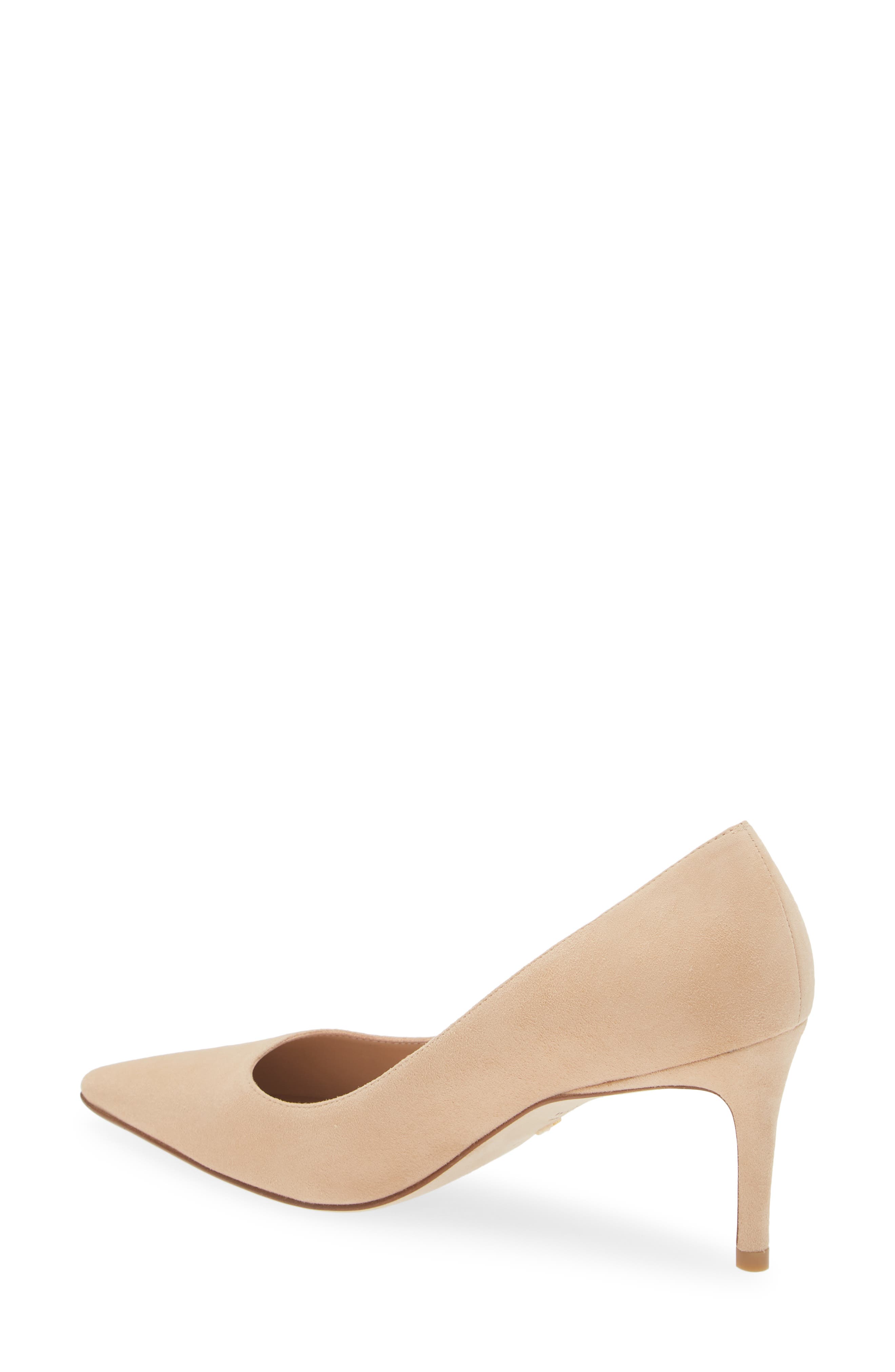75 Pointed Toe Pump, Alternate, color, ADOBE