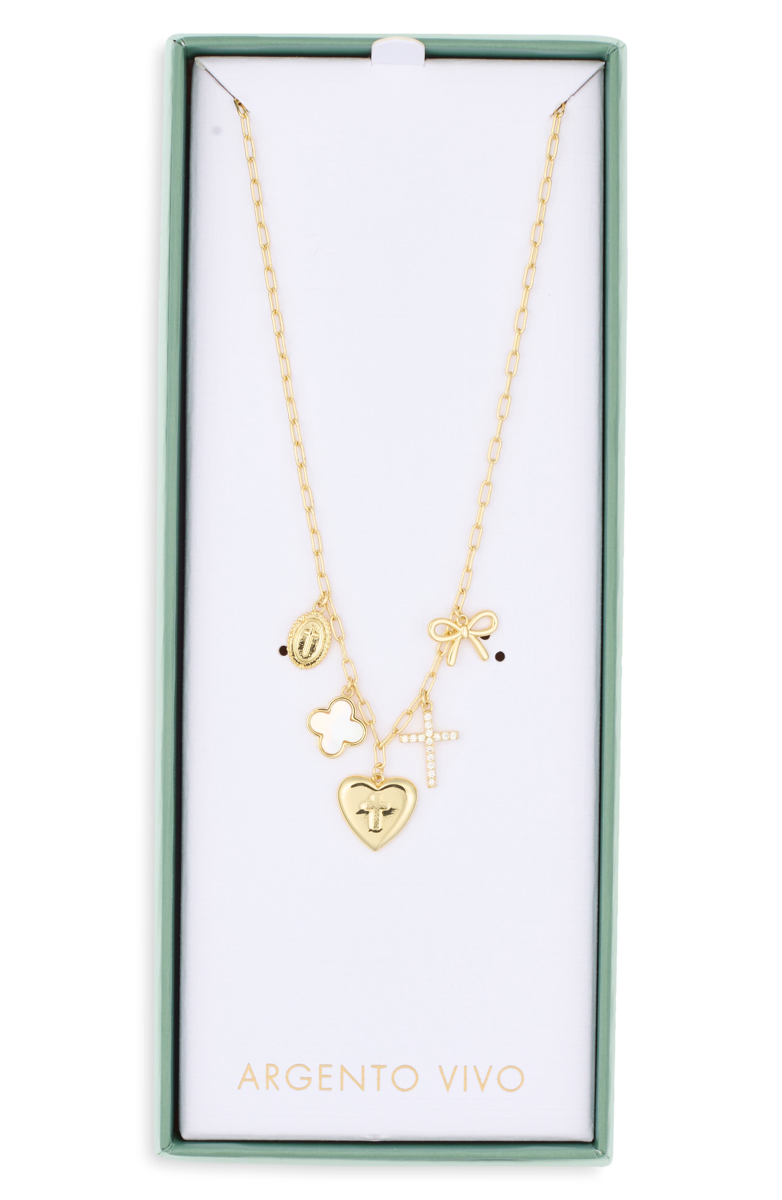 16-Inch Locket Charm Necklace