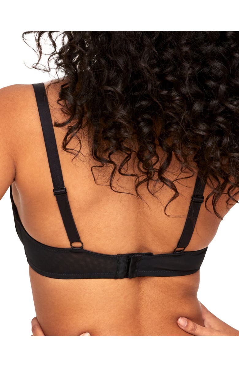 Adore Me Marcia Push Up Plunge Bra, Alternate, color, Black