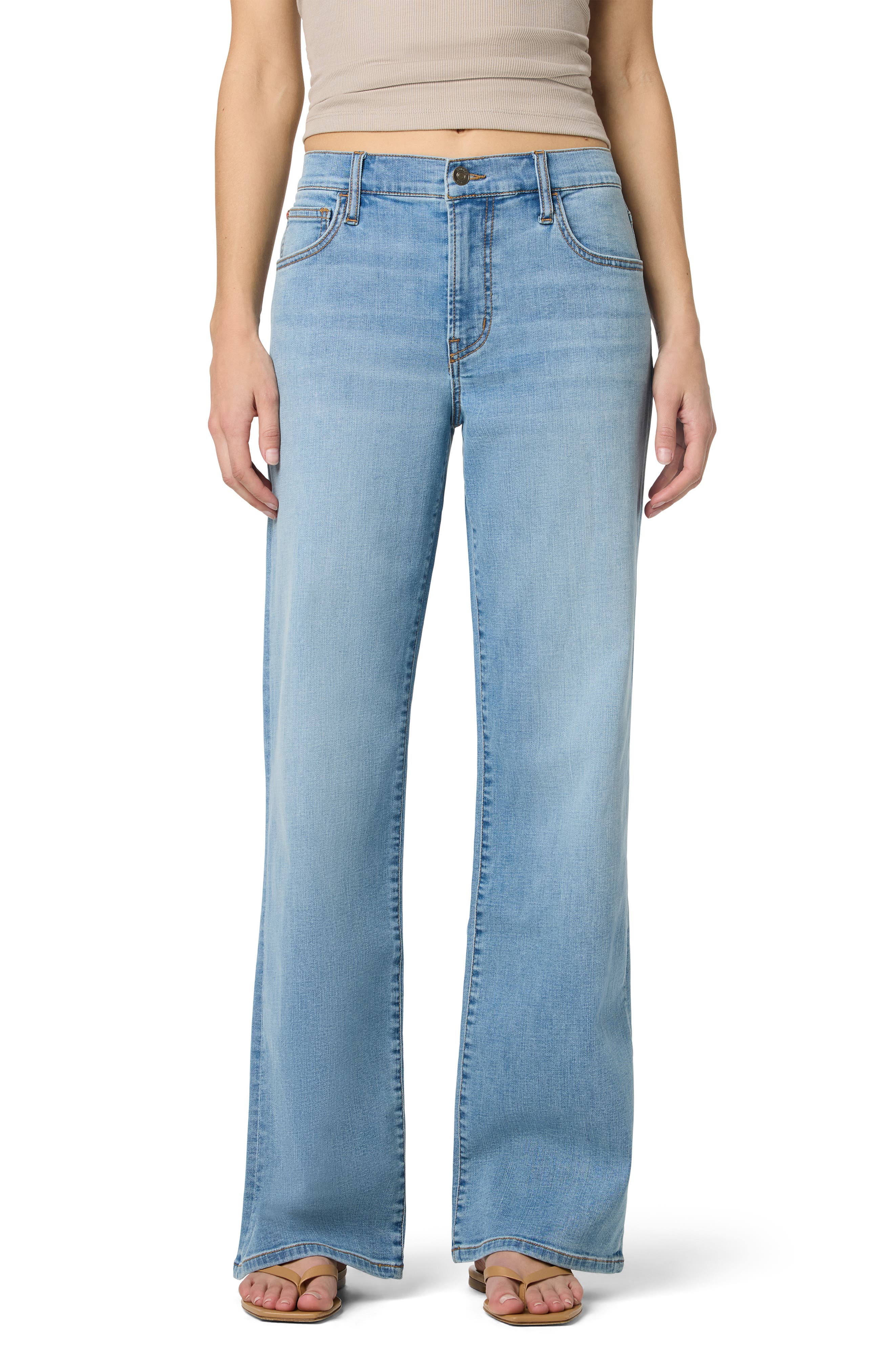 Hudson Jeans Rosalie High Waist Wide Leg Jeans