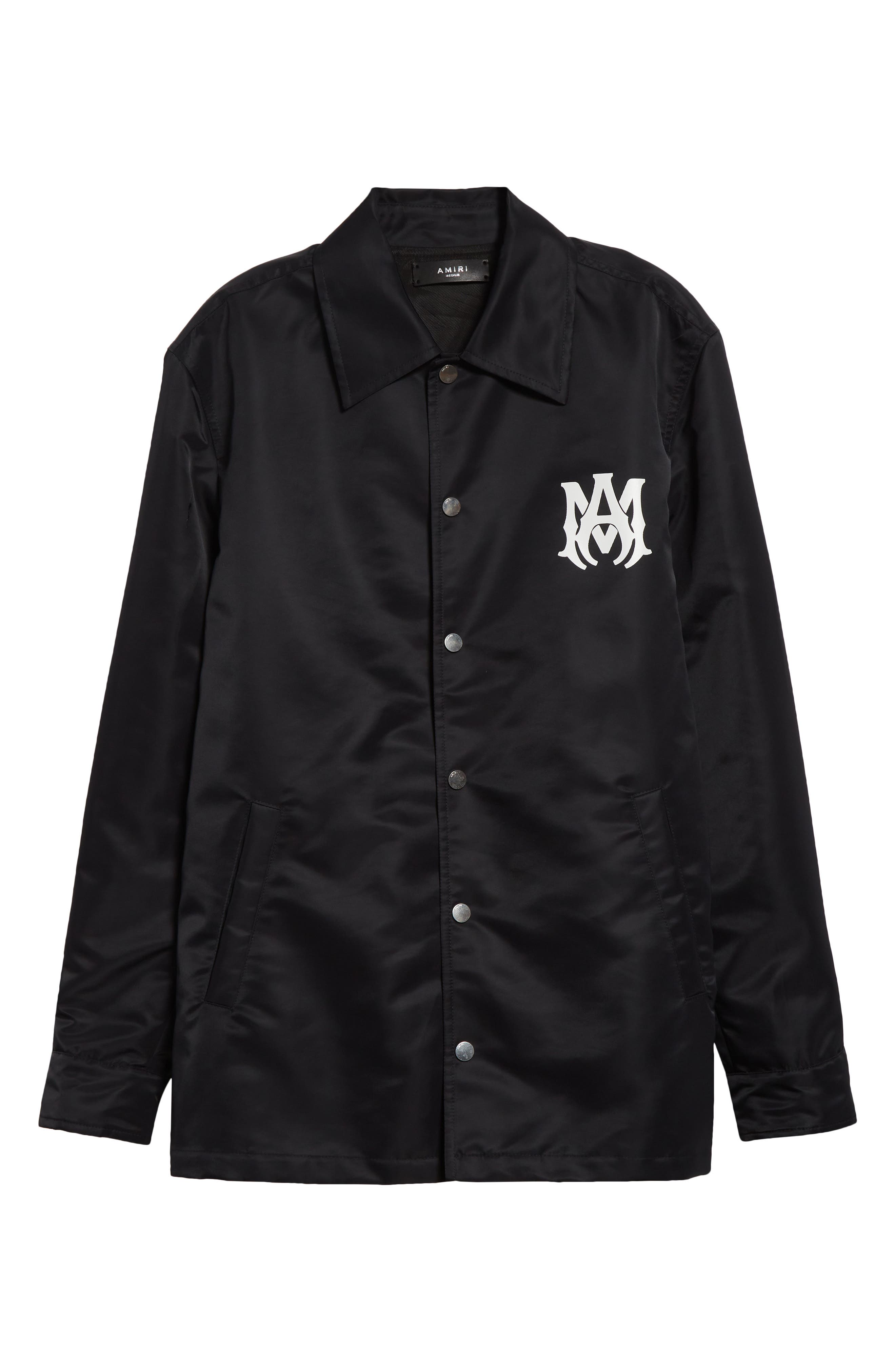 AMIRI MA Water Resistant Nylon Coach's Jacket — фото 7