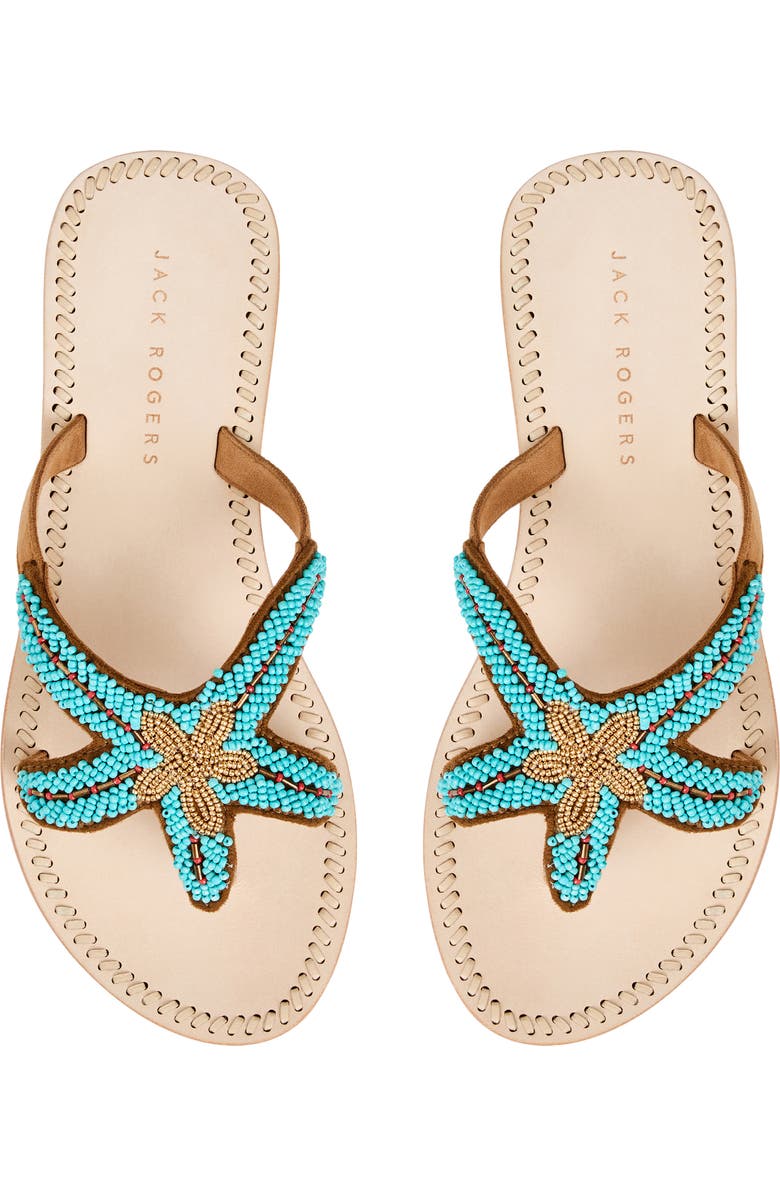 Jack Rogers Starland Sandal, Alternate, color, Turquoise Multi