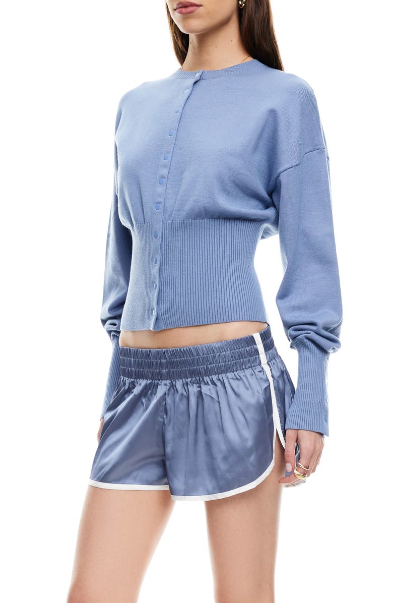 LIONESS Sundown Cardigan, Alternate, color, Slate Blue