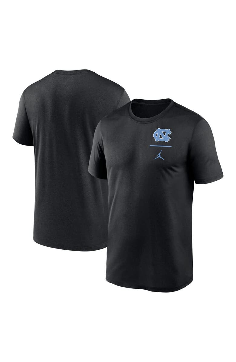 Jordan Brand Men's Jordan Brand Black North Carolina Tar Heels Primary Logo Legend Performance T-Shirt, Main, color, Black