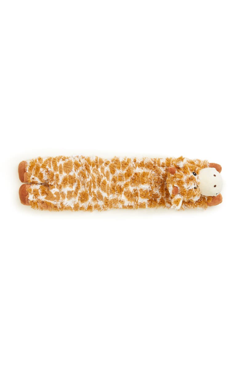 Warmies Giraffe Plush Neck Wrap, Alternate, color, Brown