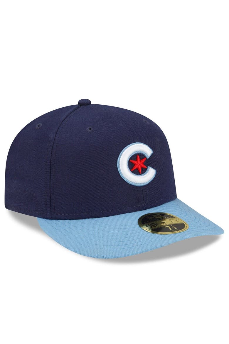 Men's New Era Royal Chicago Cubs City Connect Low Profile 59FIFTY Fitted Hat, Alternate, color, Royal