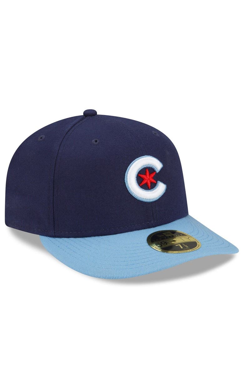 New Era Men's New Era Royal Chicago Cubs City Connect Low Profile 59FIFTY Fitted Hat, Alternate, color, Royal