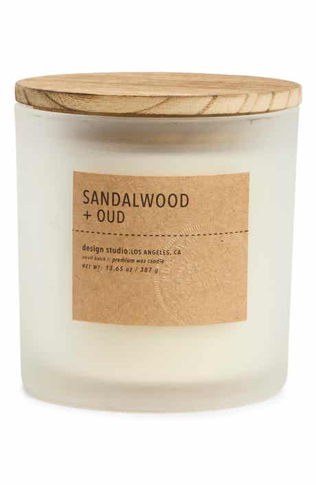 PORTOFINO CANDLES Sandalwood & Oud Scented Candle