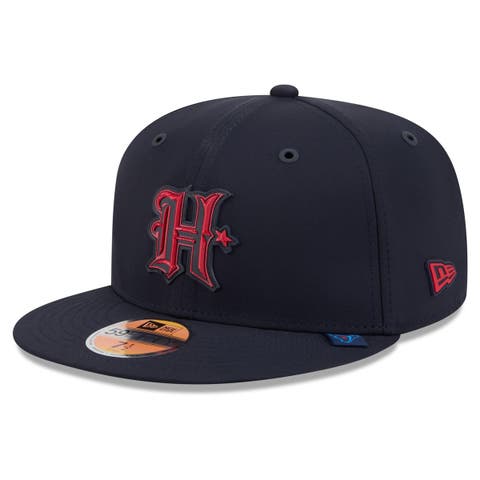 Men's New Era Navy Houston Texans 2026 Sideline H-Town 59FIFTY Fitted Hat