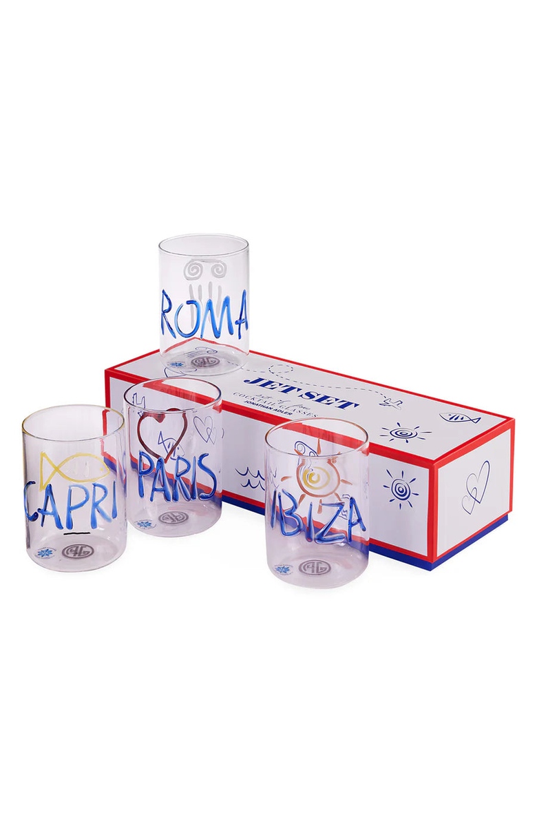 Jonathan Adler Jet Set Glassware Set, Alternate, color, 