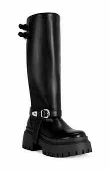 Rampage Knee High Platform Boot