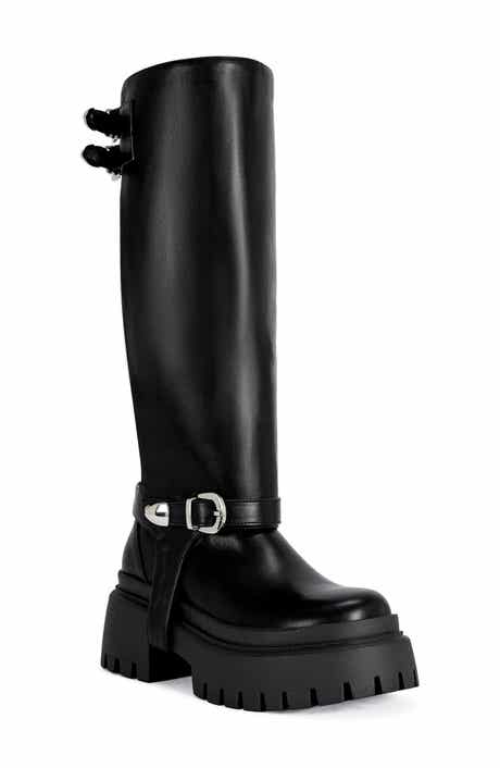 Rampage Knee High Platform Boot