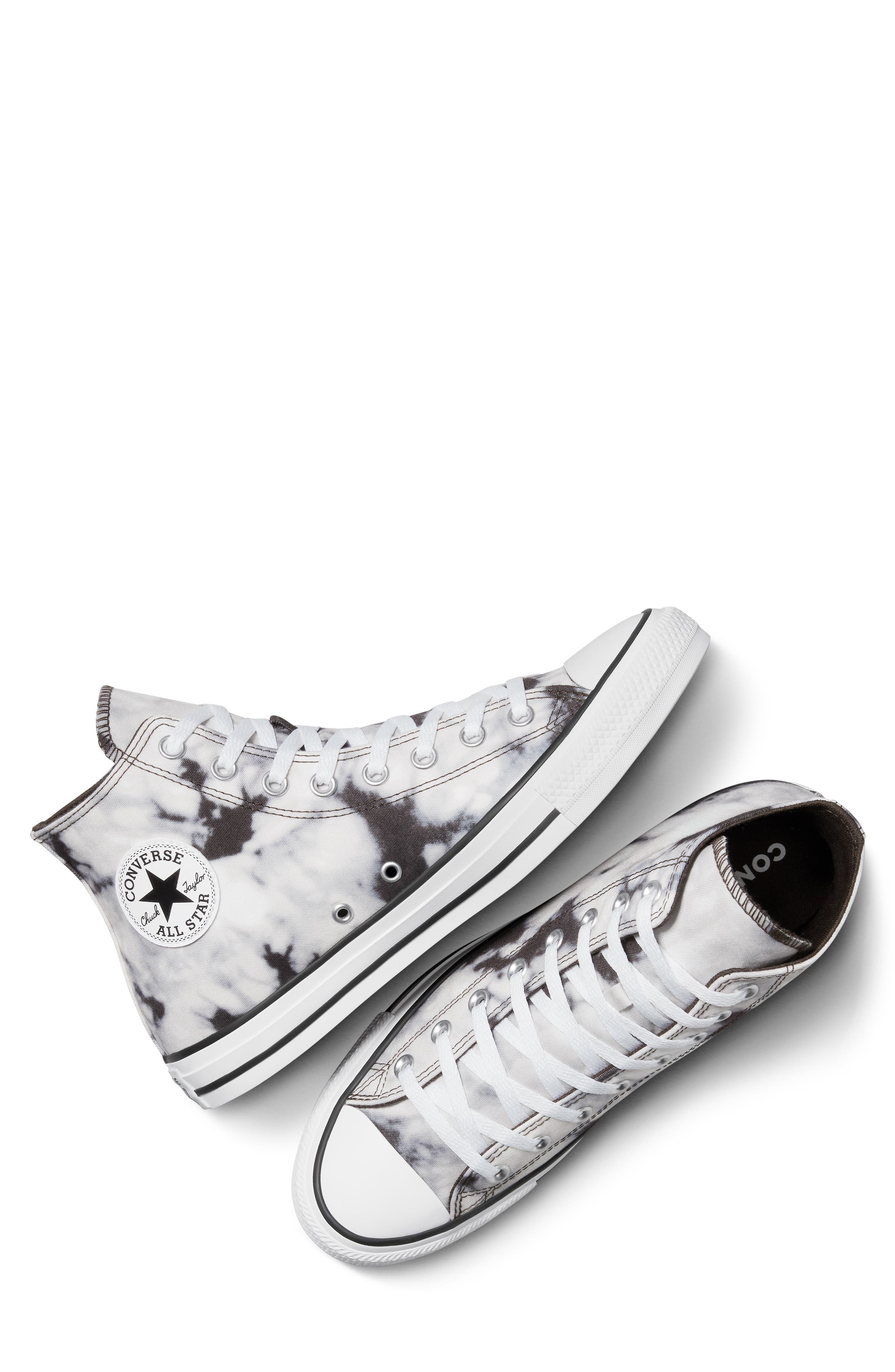 Converse Chuck Taylor All Star Tie Dye High Top Sneaker, Alternate, color, 