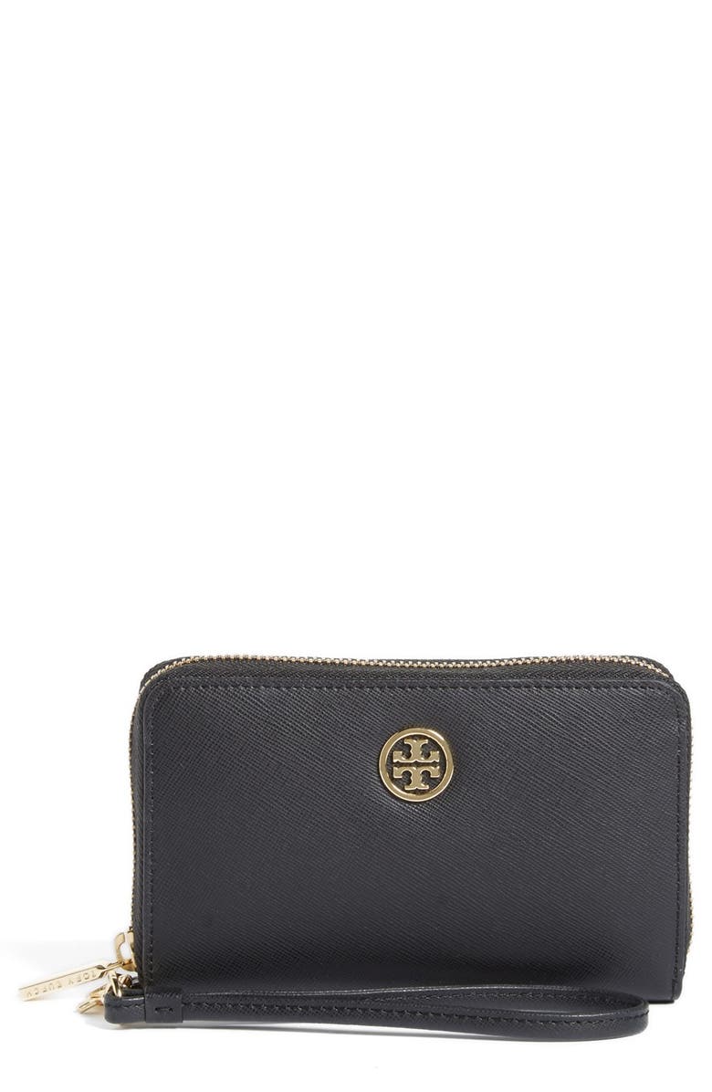 Tory Burch 'Robinson' Wristlet Wallet, Main, color, 