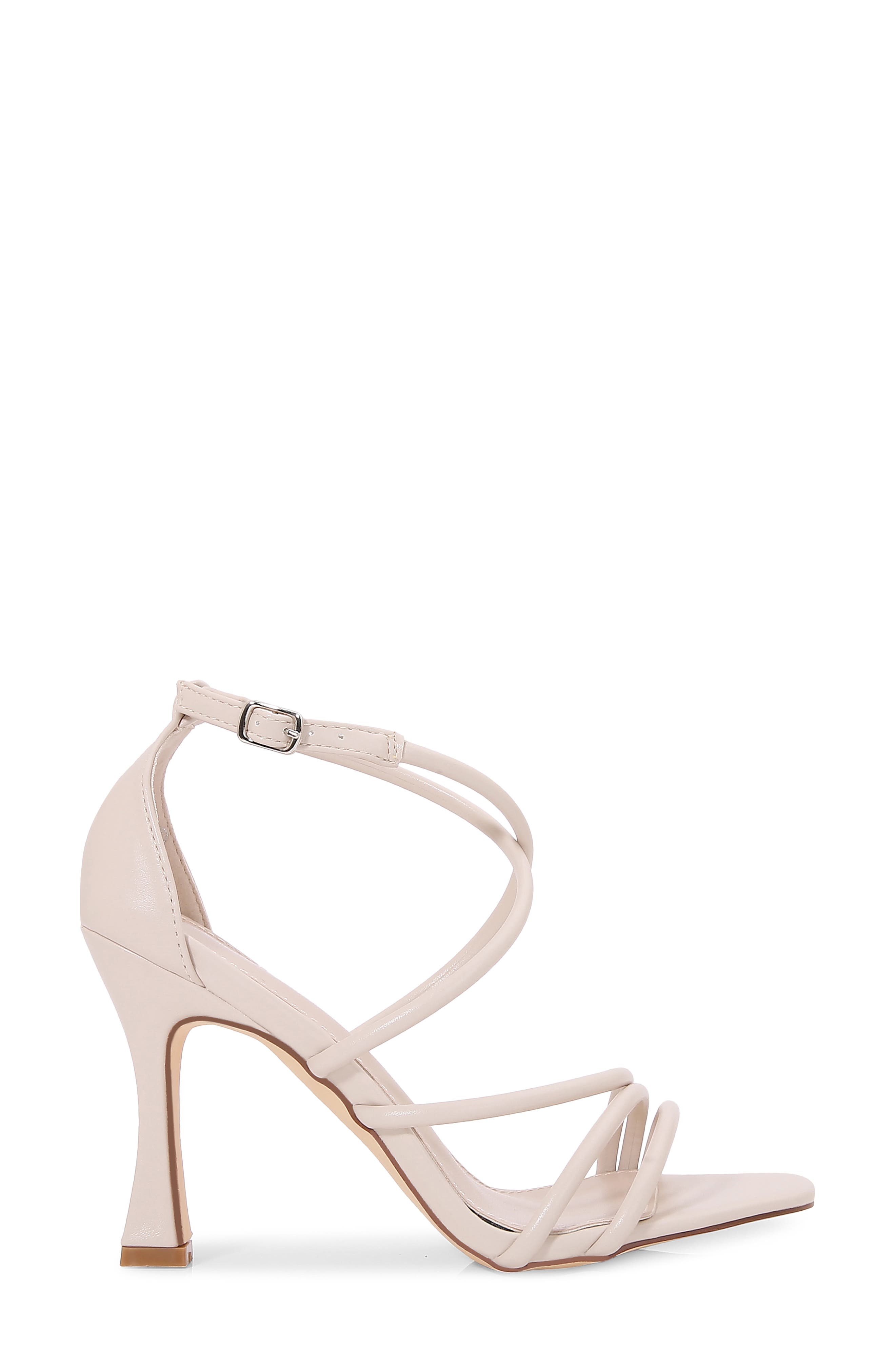 Strappy Stiletto Sandal, Alternate, color, BEIGE