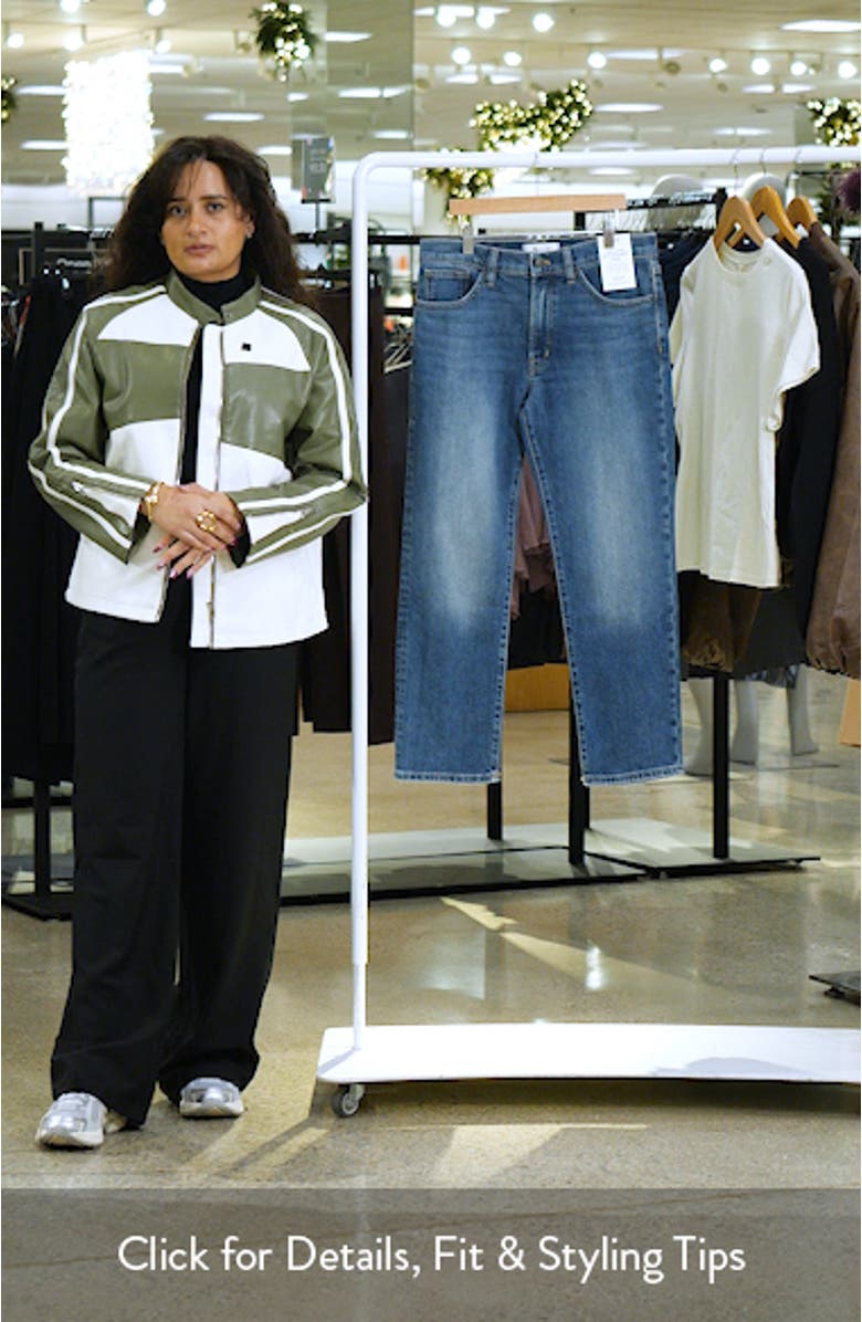 The Jules Slim Straight Leg Jeans, sales video thumbnail