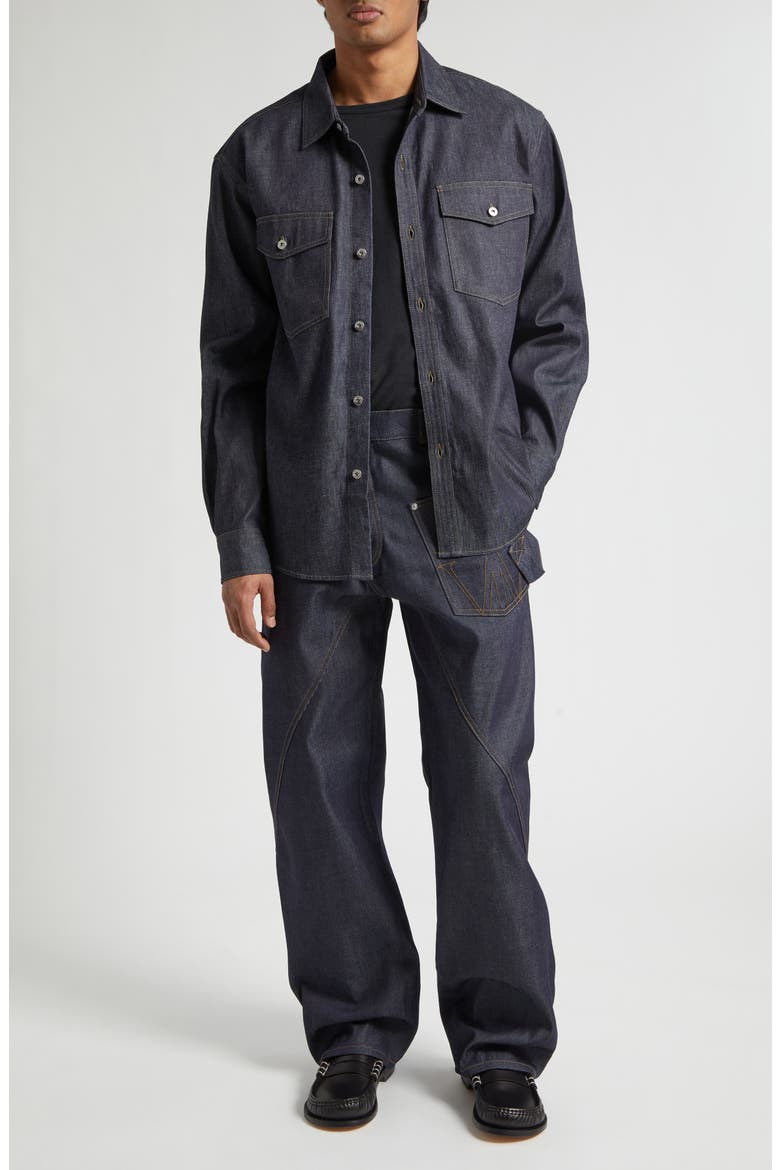 Twisted Workwear Jeans, Alternate, color, INDIGO