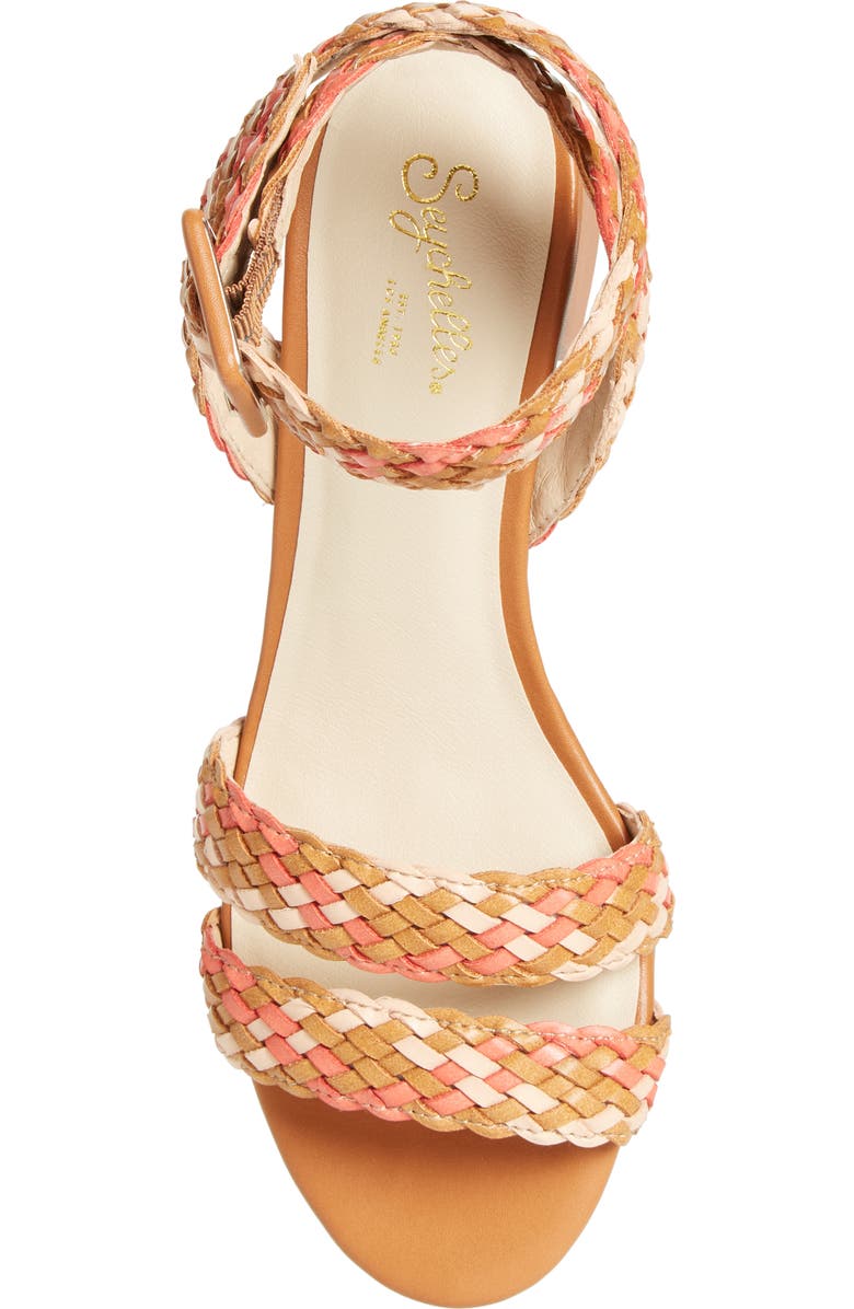 Seychelles Braided Ankle Strap Sandal, Alternate, color,