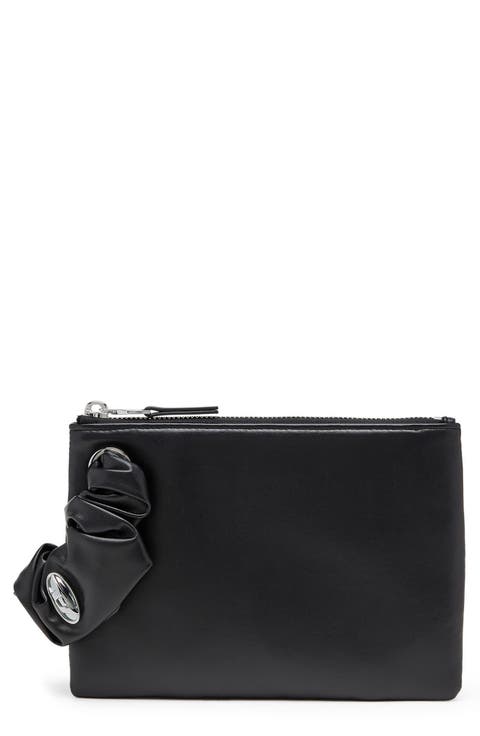 GRAB-D 2.0 Faux Leather Zip Pouch