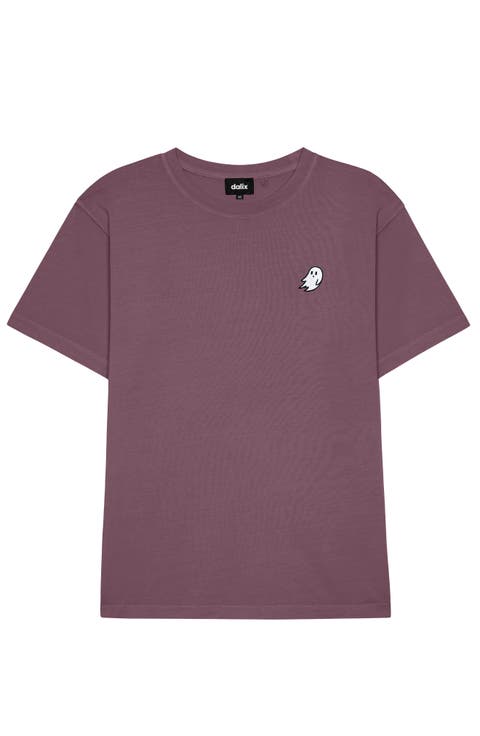 Mens Ghost Midweight Garment Dye Tee