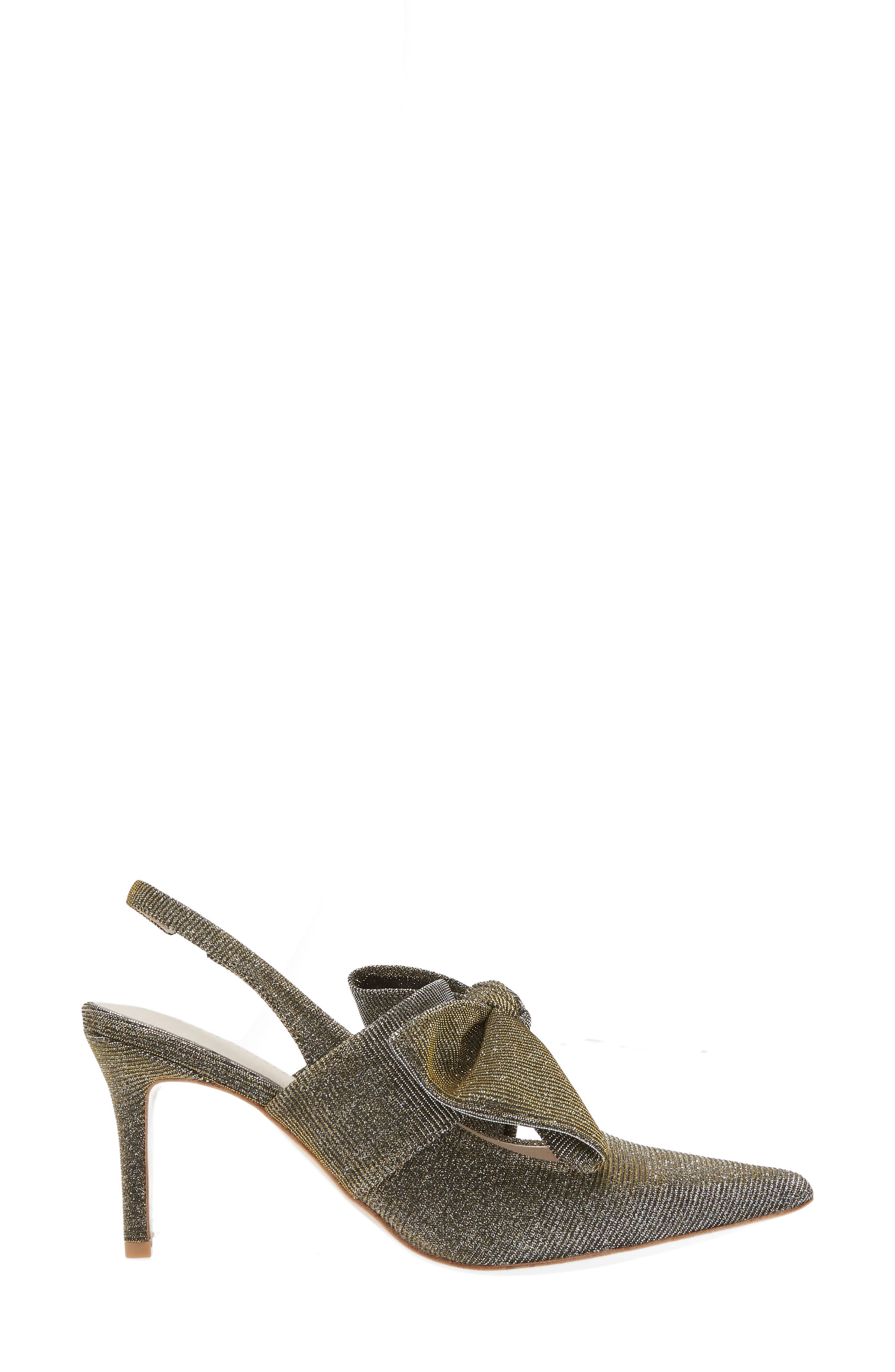 KOKO + PALENKI Francisme Pointed Toe Pump, Alternate, color, Bronze Iridescent Leather