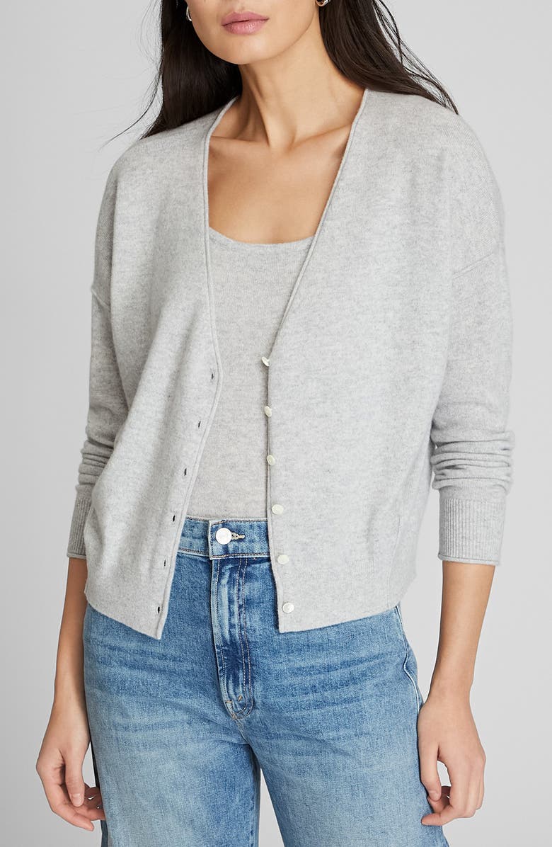 Club Monaco Cashmere V-Neck Cardigan, Main, color,