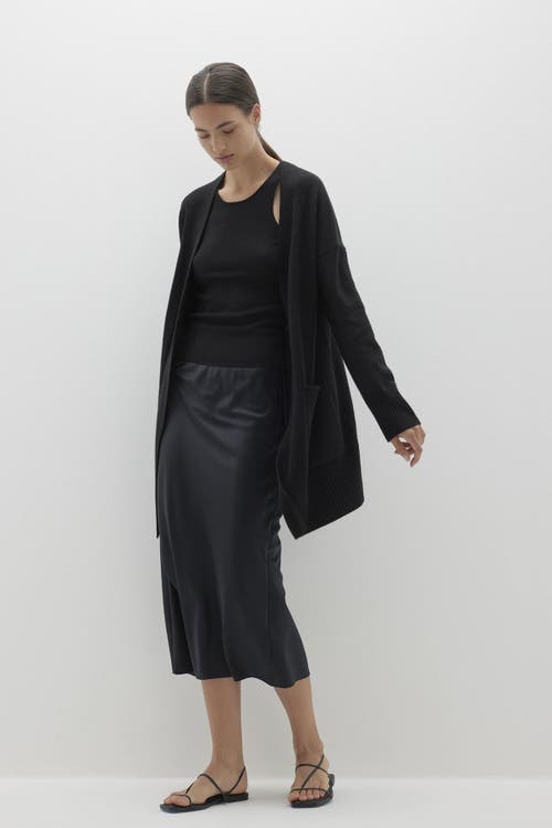 Naked Cashmere Tory Cashmere Cardigan In Black