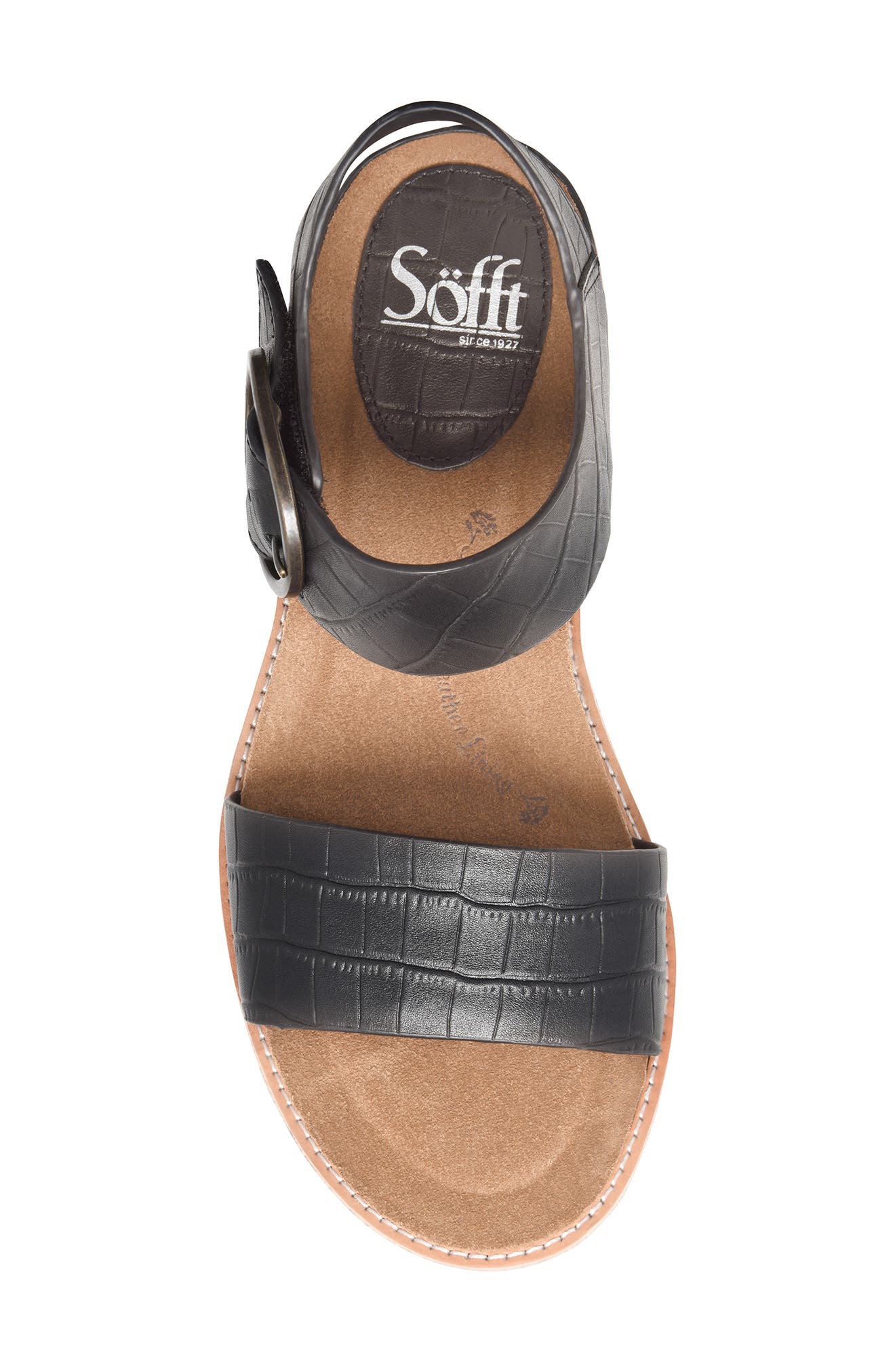 Bali Sandal, Alternate, color, BLACK CROC