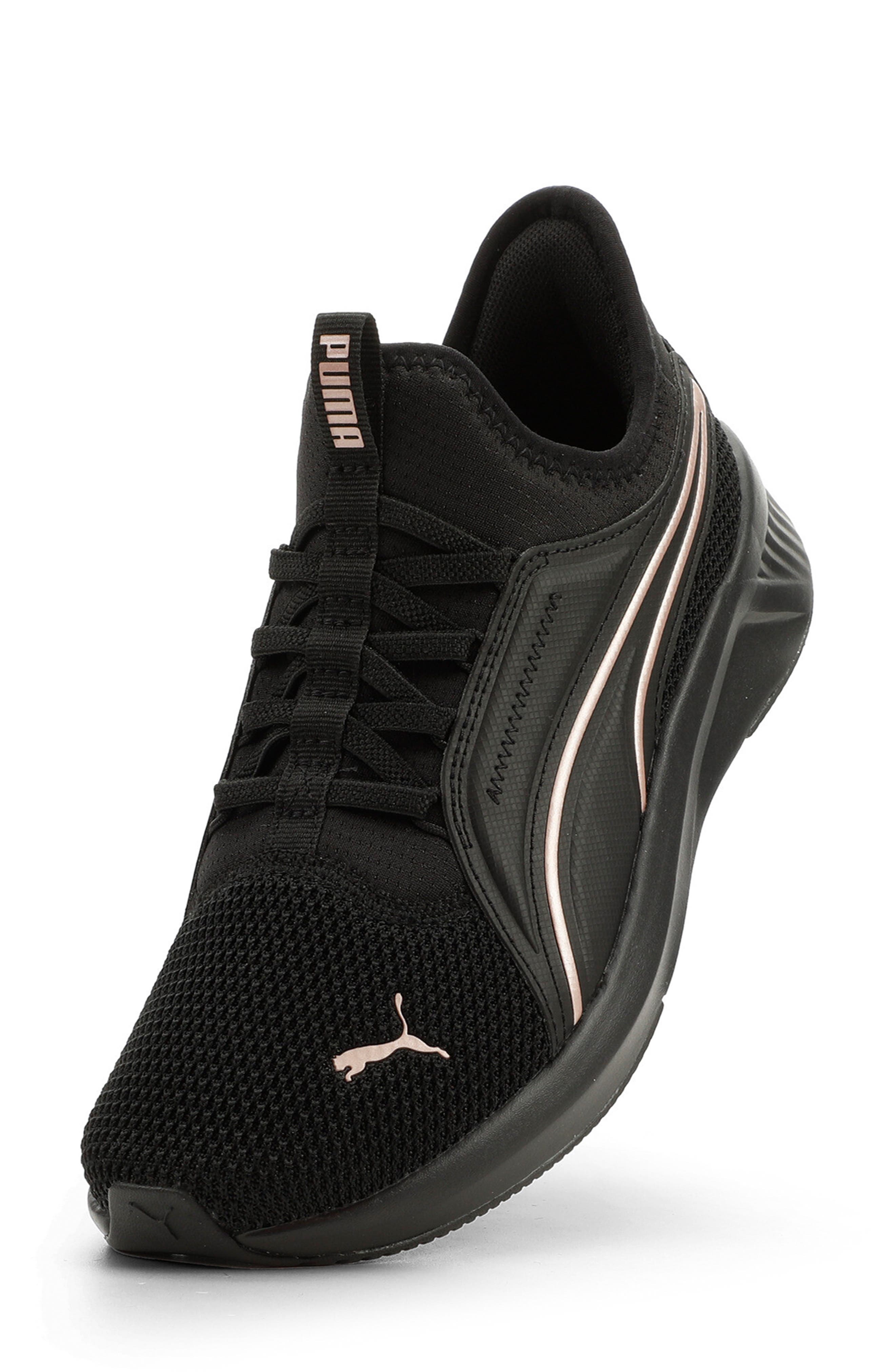 PUMA Softride Harli Cross Training Sneaker, Alternate, color, Puma Black/ Rose Gold