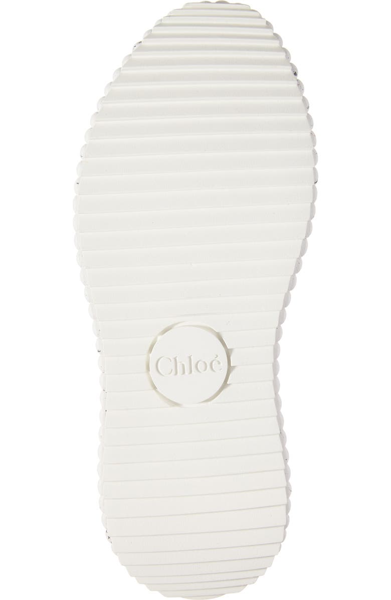 Chloé Nama Platform Sneaker, Alternate, color, Delicate Blue