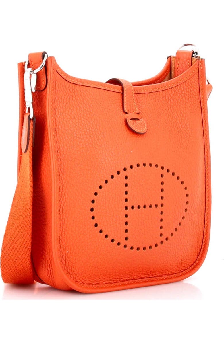 Pre-Owned Hermes Evelyne Bag Gen III Clemence TPM, Alternate, color, Feu