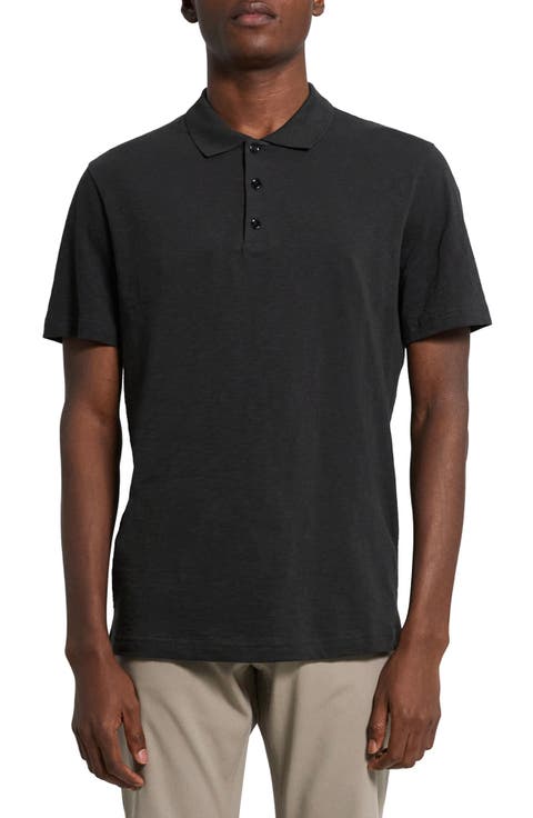 Theory 23SS リネン100 PLEAT SLV SHIRT シャツ 黒