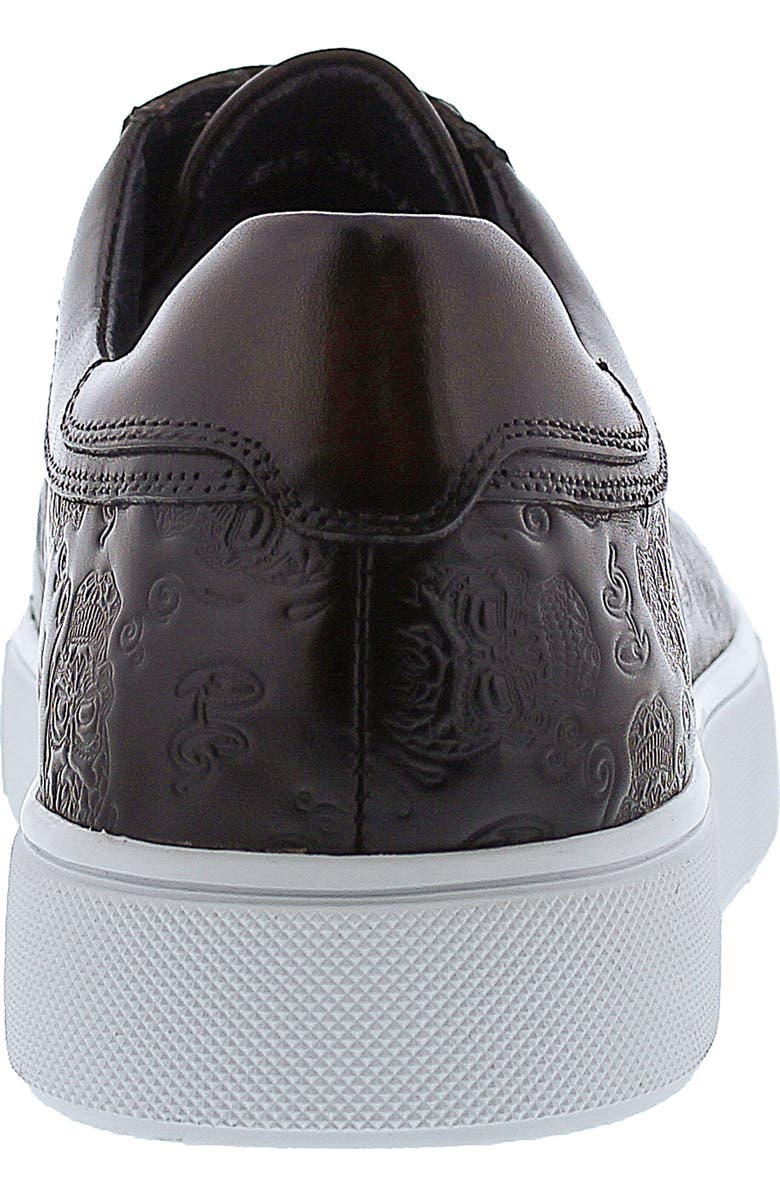Robert Graham Skull Embossed Paradise Sneaker, Alternate, color,