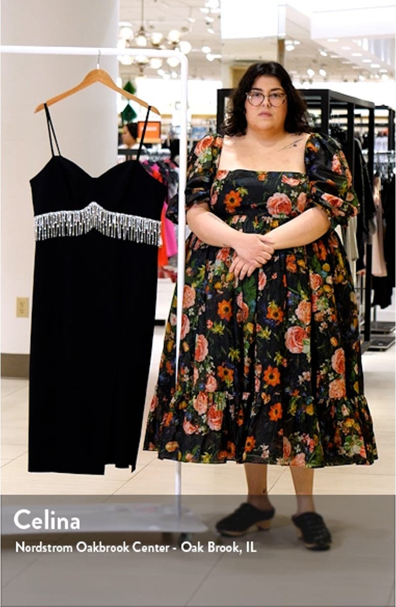 Collectors Embellished Midi Dress, sales video thumbnail