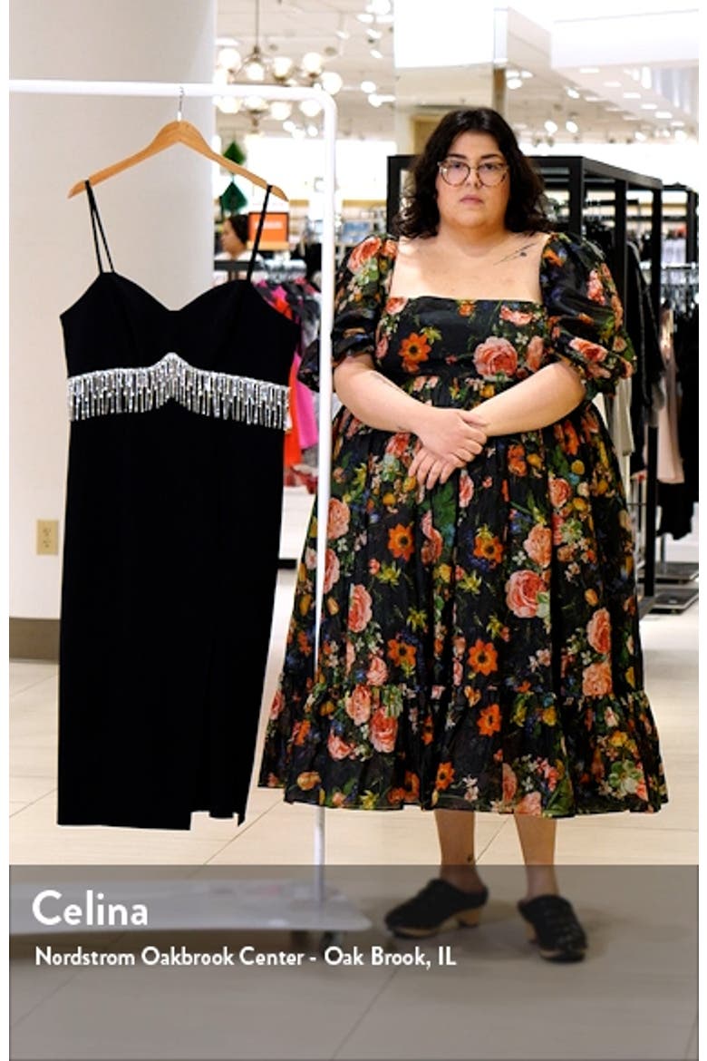 Collectors Embellished Midi Dress (Nordstrom Exclusive) video