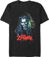 Rob Zombie Men's Rob Zombie Hellbilly Portrait Graphic T-Shirt