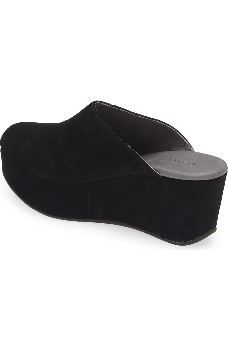 Chocolat Blu Yoma Platform Clog, Alternate, color, Black Suede
