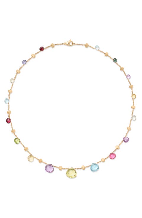 Paradise Graduated Station Necklace
