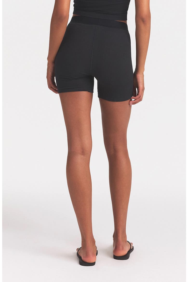 Stretch Cotton Rib Boxers, Alternate, color, SOOT