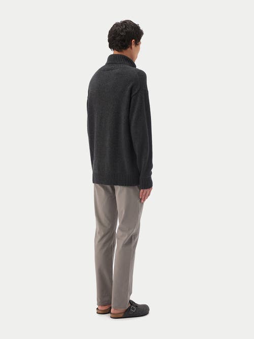 Gobi Mongolian Cashmere Cashmere Turtleneck In Charcoal